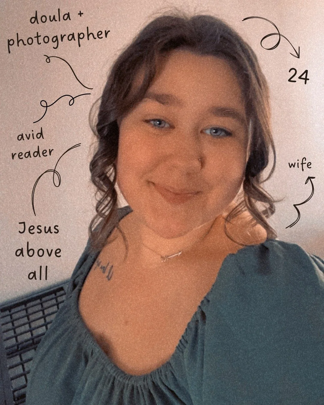 A little reintroduction for your evening ✨
-
Hi, my name is Kenzie! I am a wife, dog mom, a big reader, and certified birth doula + photographer. Above all, I am a follower of Jesus. 
-
I believe birth is holy, sacred, and should be supported. 
-
If 