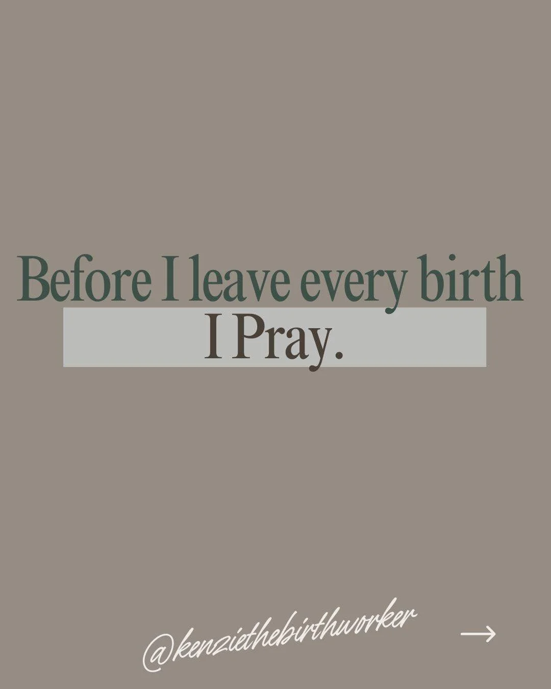People ask me what makes a faith-based doula different.

This is part of my answer.

After every birth, when things have settled and the room has gone quiet, I pray. Sometimes out loud if the mama wants that. Sometimes silently. Always genuinely.

Be