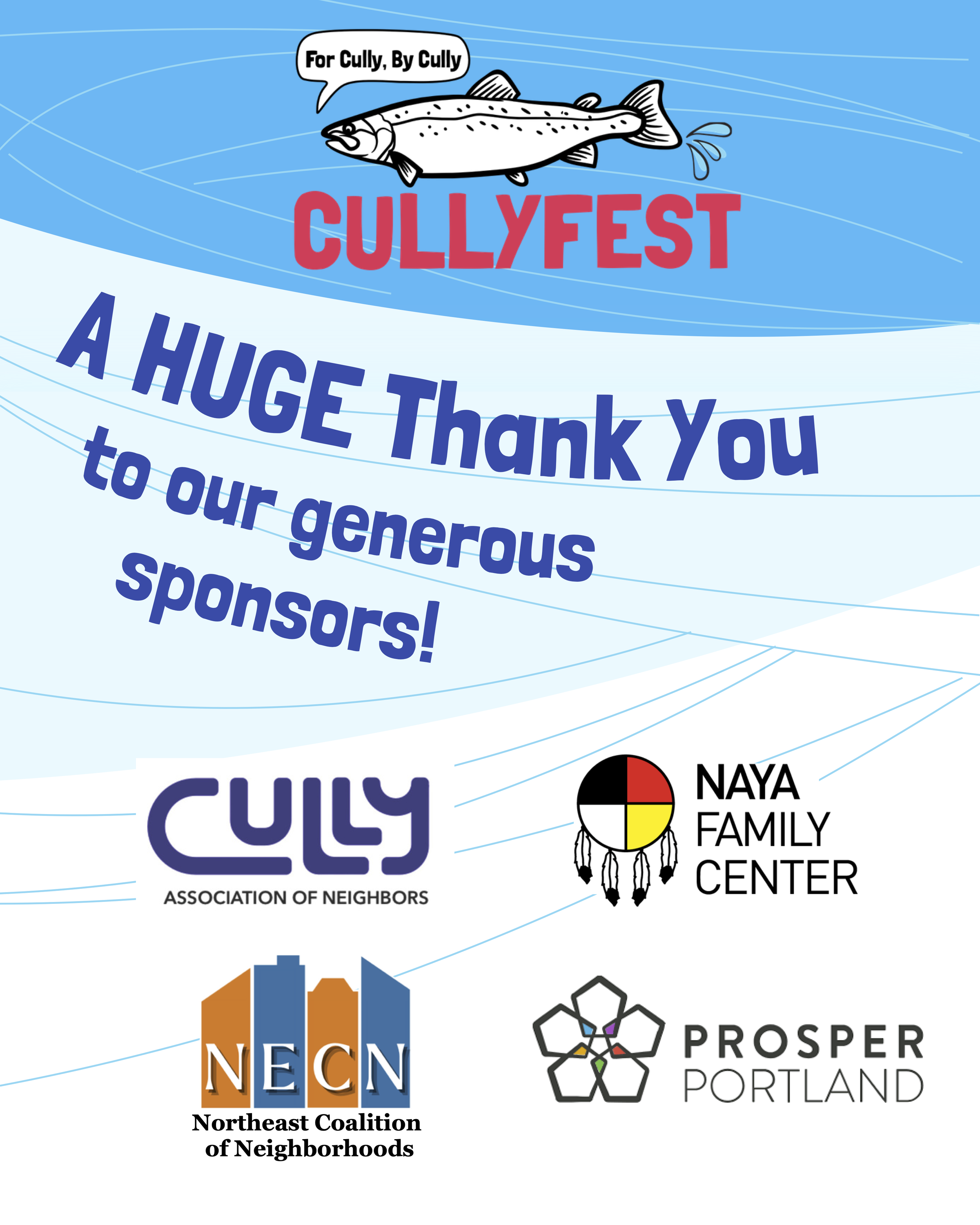 Thank You Sponsors
