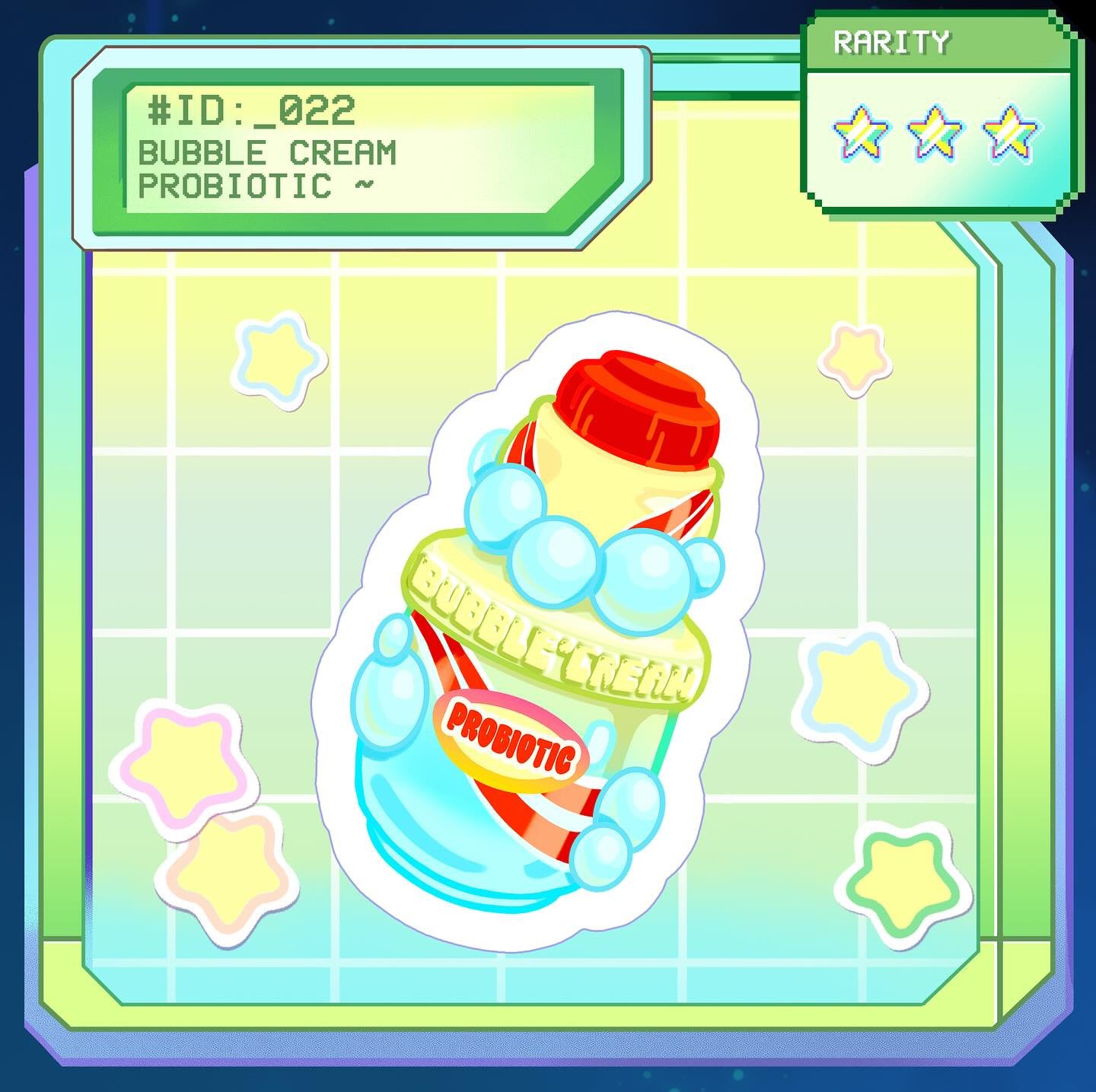 MISSION LOG: 022 BUBBLE CREAM PROBIOTIC

Type: Smooth, Creamy, Mild

✏️: @allisontyano