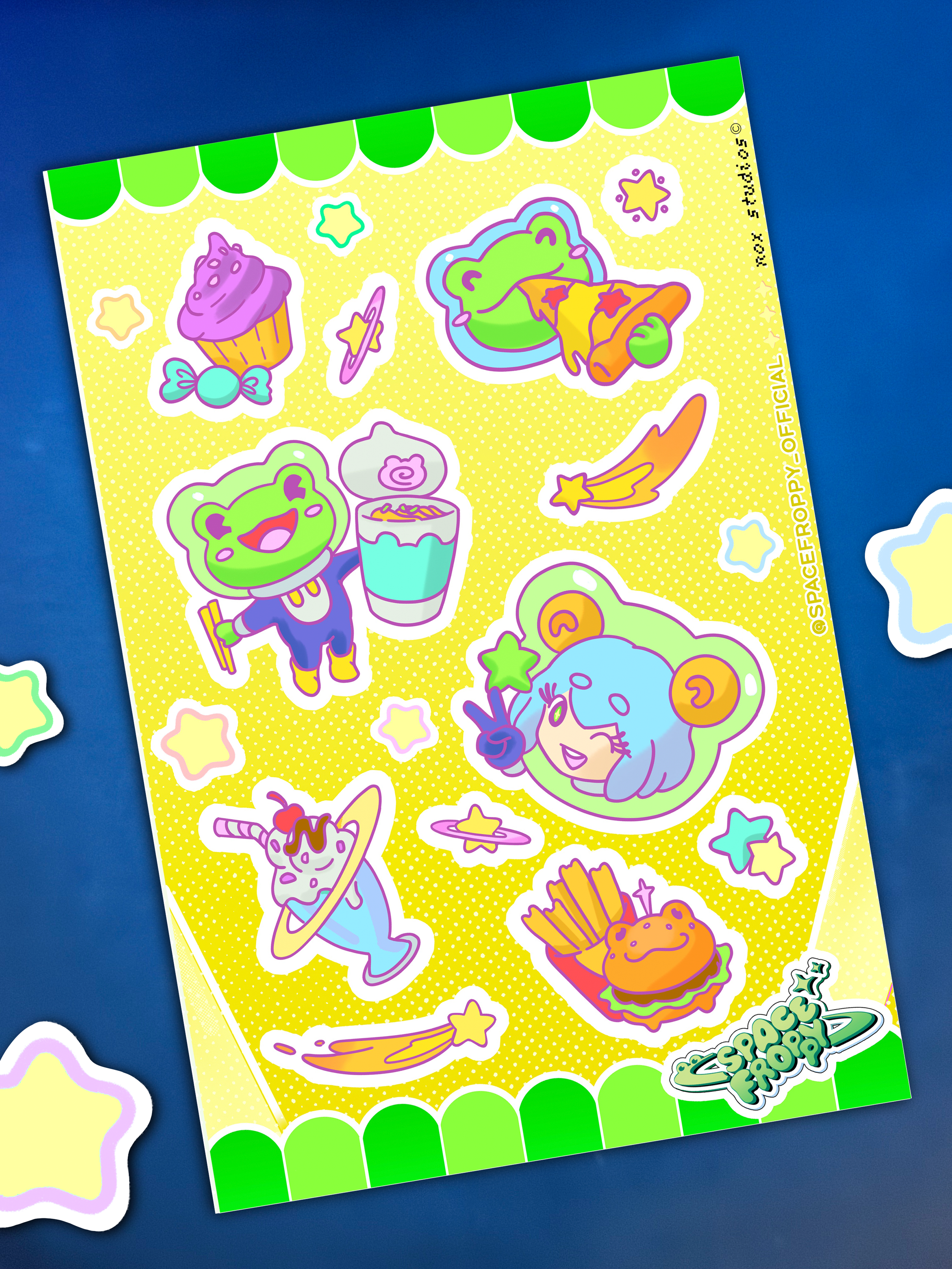 “Take Out-Taxi” - Sticker Sheet