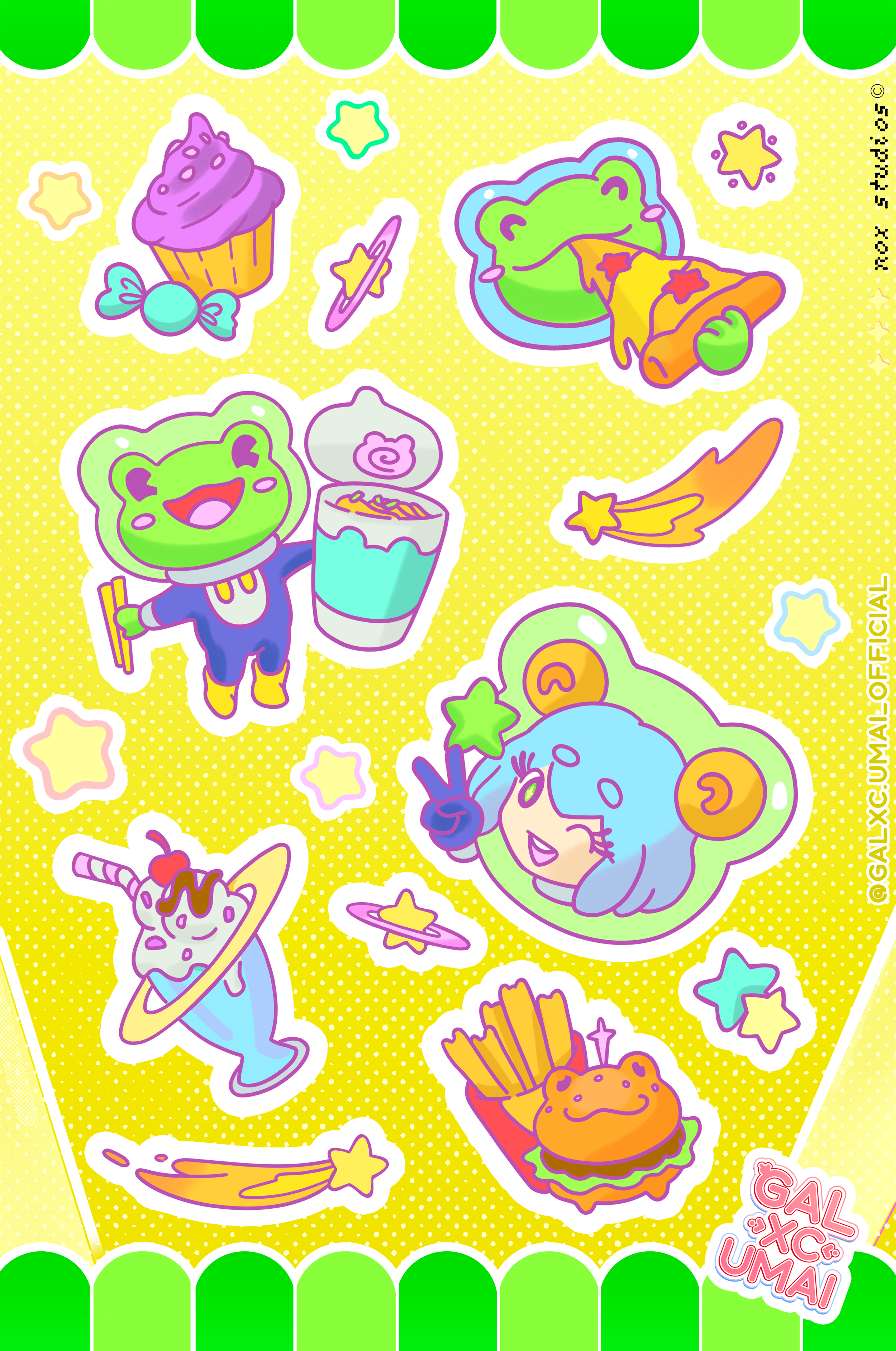 Sticker Sheet D
