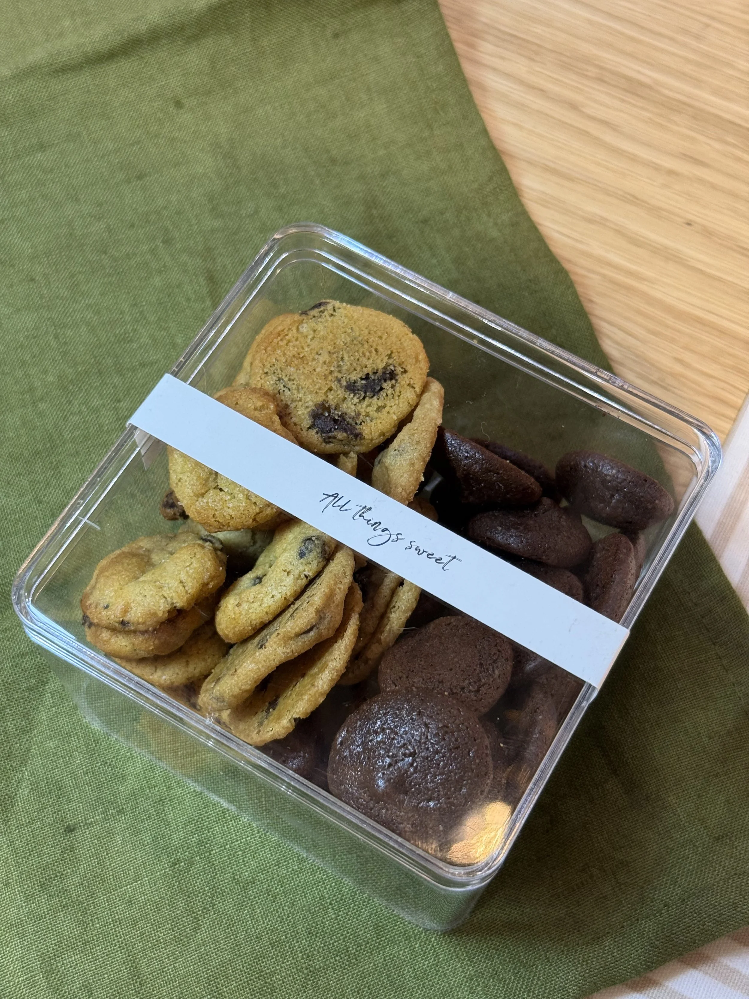Half Brownie/ Cookie Mini Set
