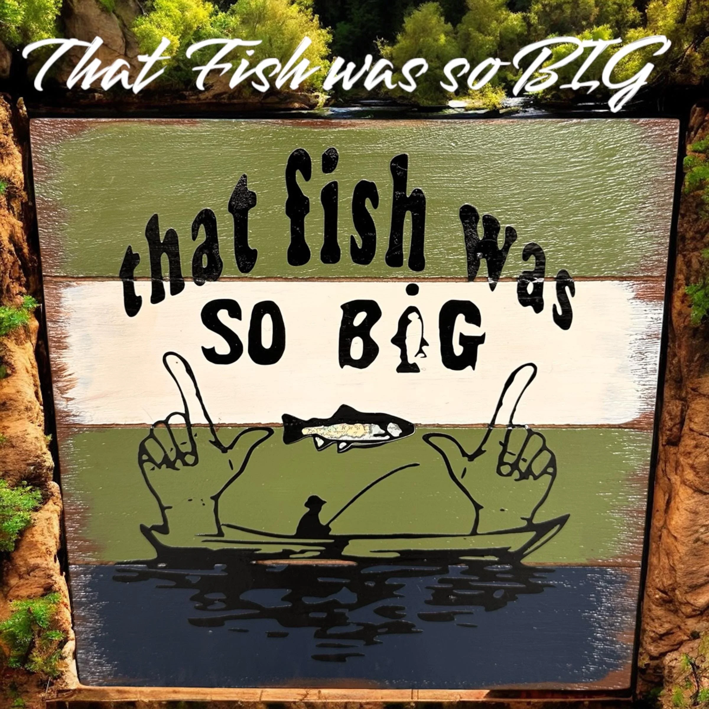 That Fish was so BIG!