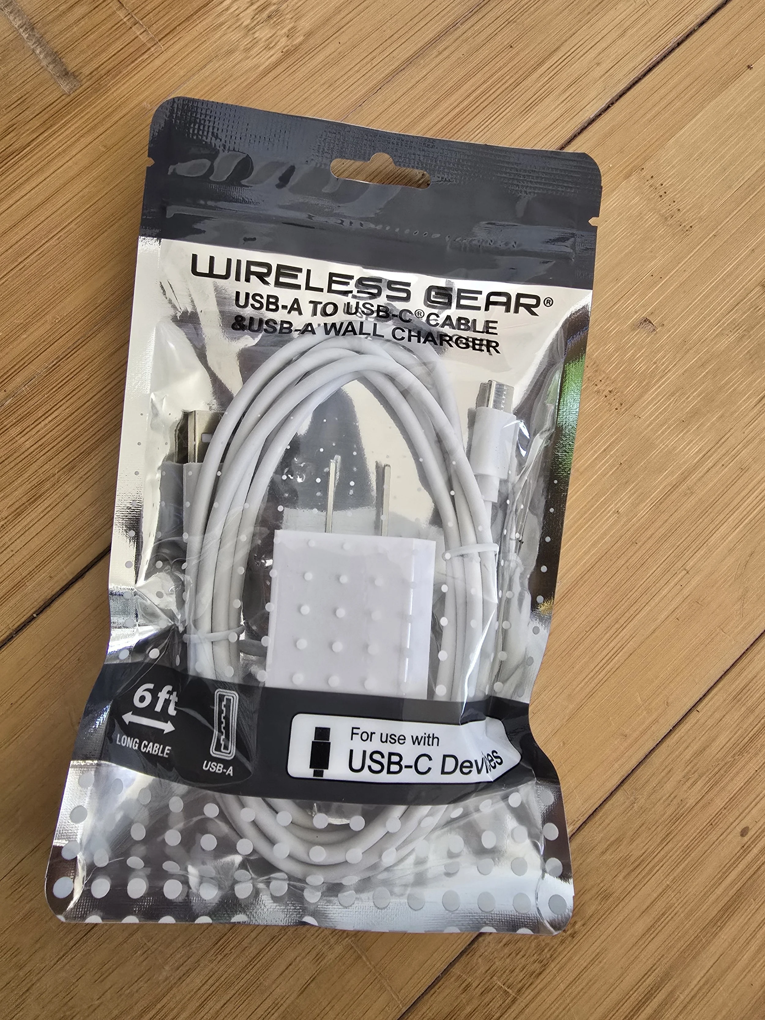 Charger- USB-C cord with plug
