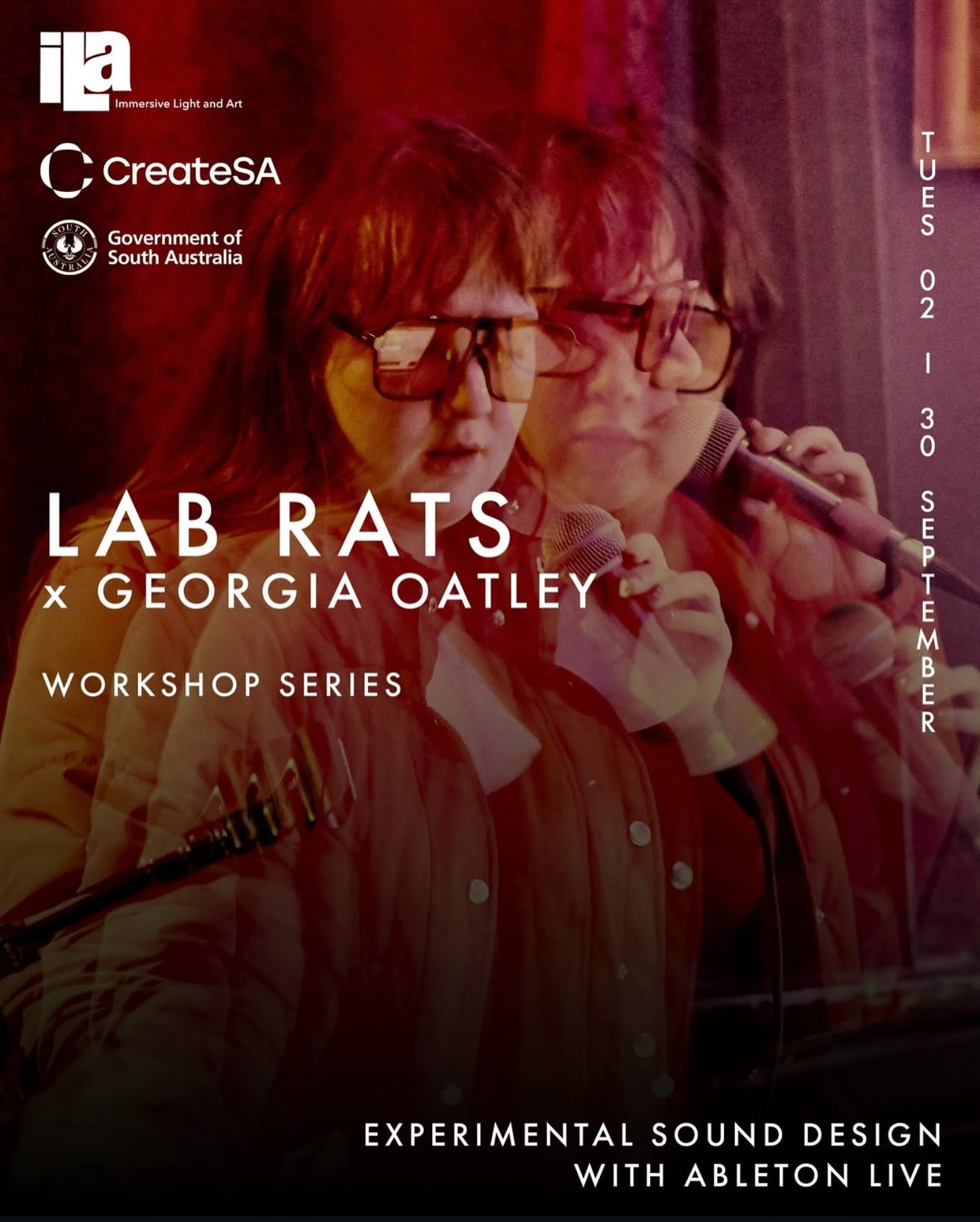 Will be giving a series of 4 beginner friendly workshops on Ableton at @thelab_adl . Free entry! 5-8pm, Tuesday 9th, 16th, 23rd &amp; 30th. 

Register via link in my bio! 

⭐️ Pls bring headphones for yourself and laptop with Ableton (trial is fine!)