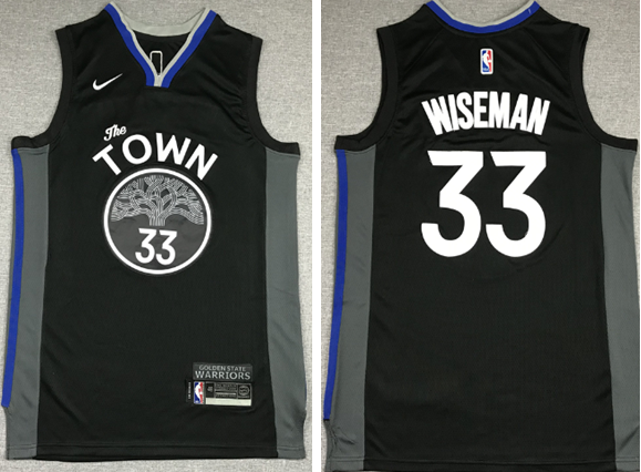 Golden+State+Warriors+%2333+James+Wiseman+Basketball+Jersey+Black.png