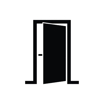 Swing door icon