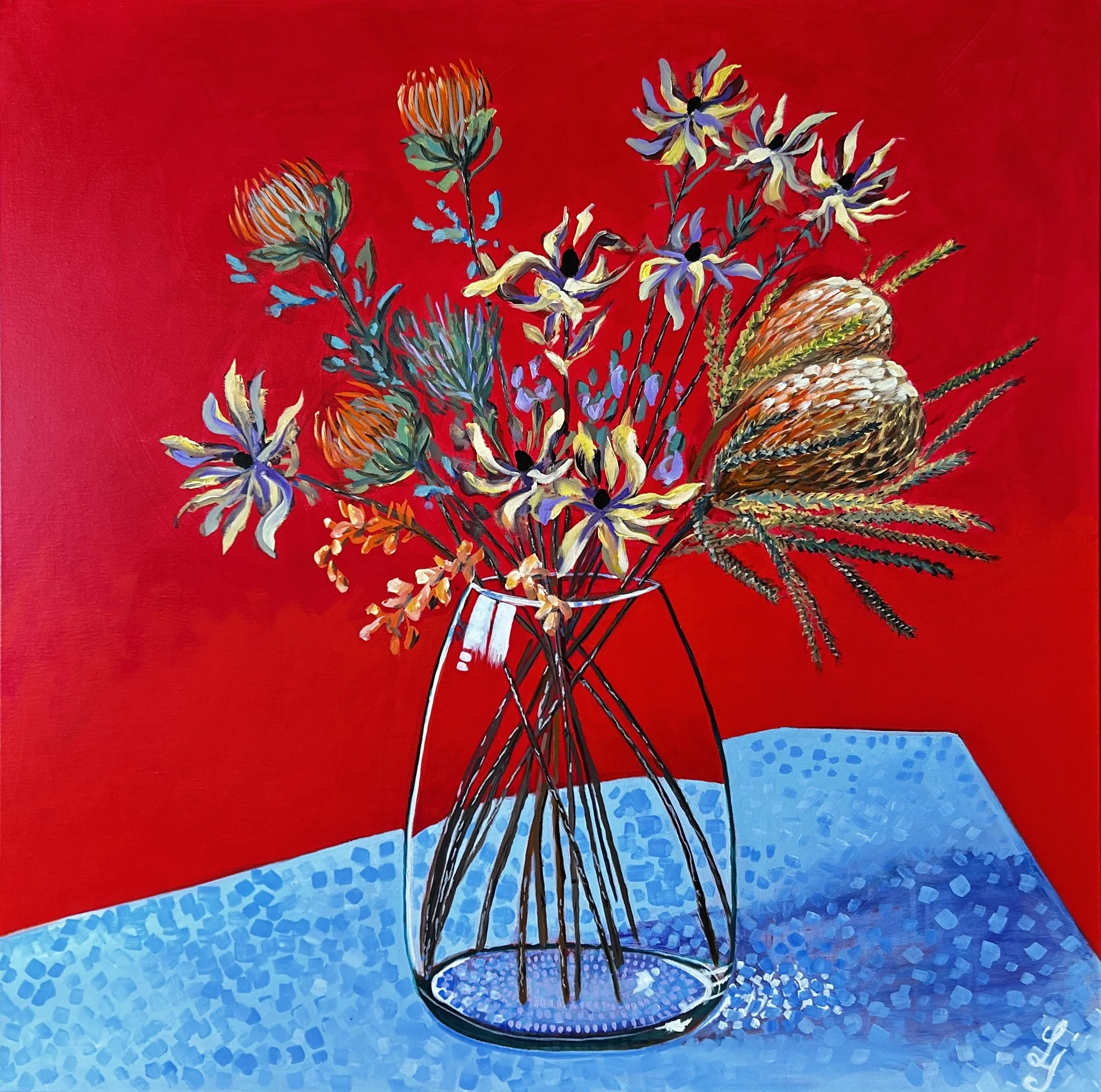 Botanical Equation
Oil on stretched canvas
92 x 92 cm