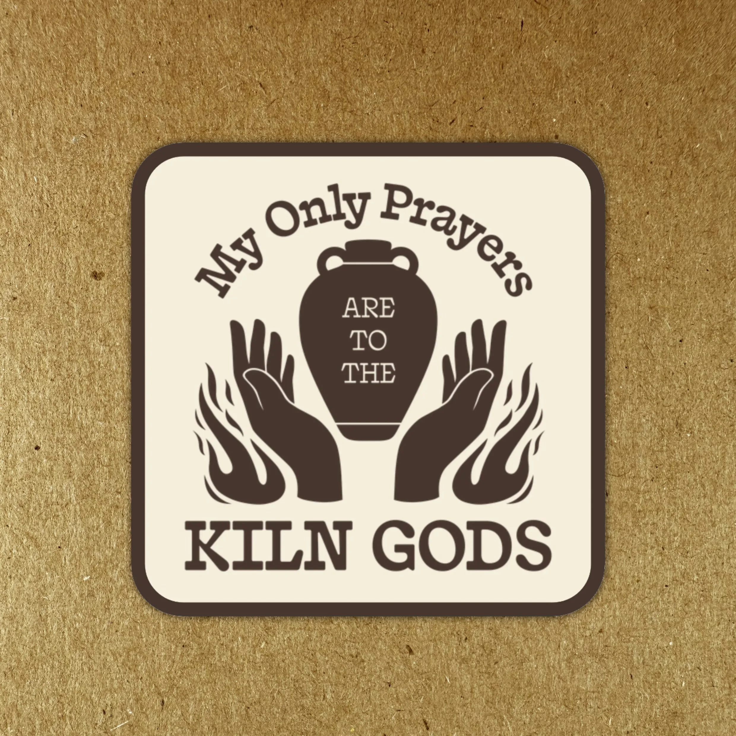 Kiln Gods Vinyl Sticker