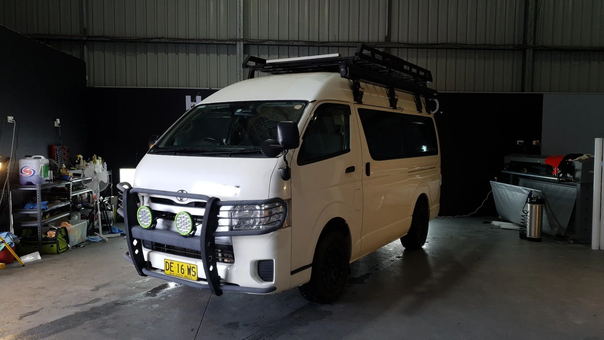 2019 Toyota Hiace in for a Interior &amp; Exterior Detail

Harford Auto Studio.
Paint Protection - Ceramic Coating - Detailing