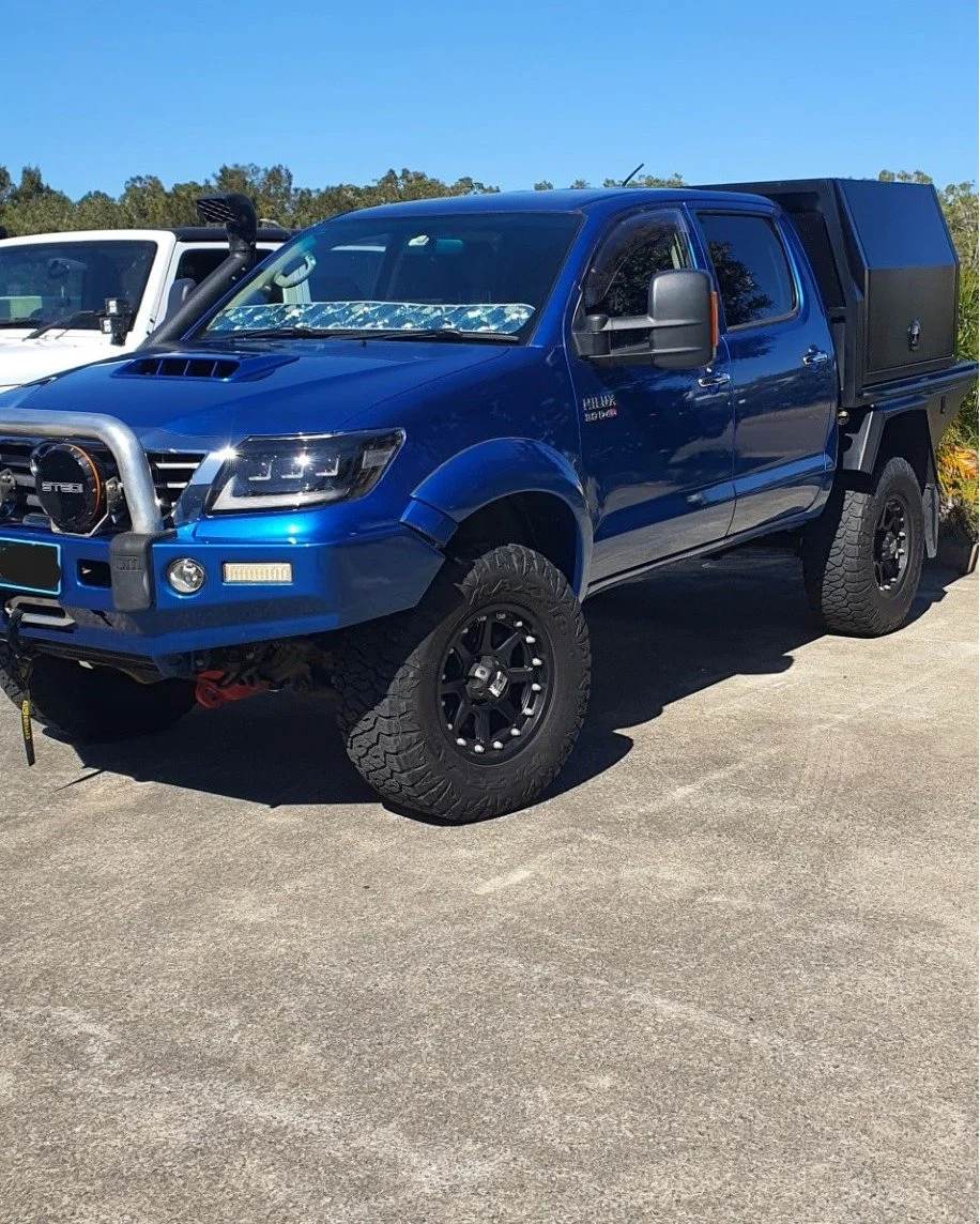 2015 Toyota Hilux in for a 2 Step Paint Correction

Harford Auto Studio.
Paint Protection - Ceramic Coating - Detailing