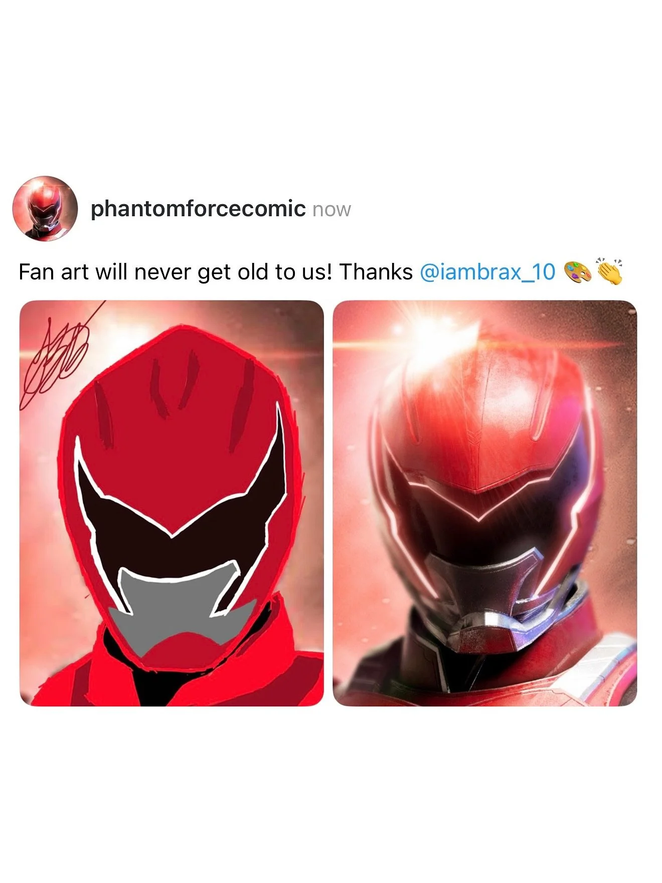 Fan art will never get old to us! Thanks @iambrax_10 🎨👏 #PhantomForce #FanArt