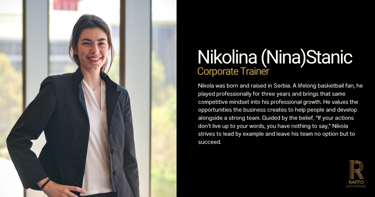 Nina Stanic - Corporate Trainer