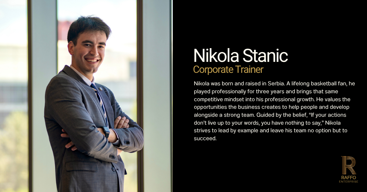 Nikola Stanic - Corporate Trainer