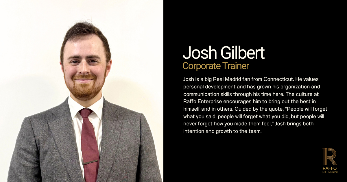 Josh Gilbert - Corporate Trainer 