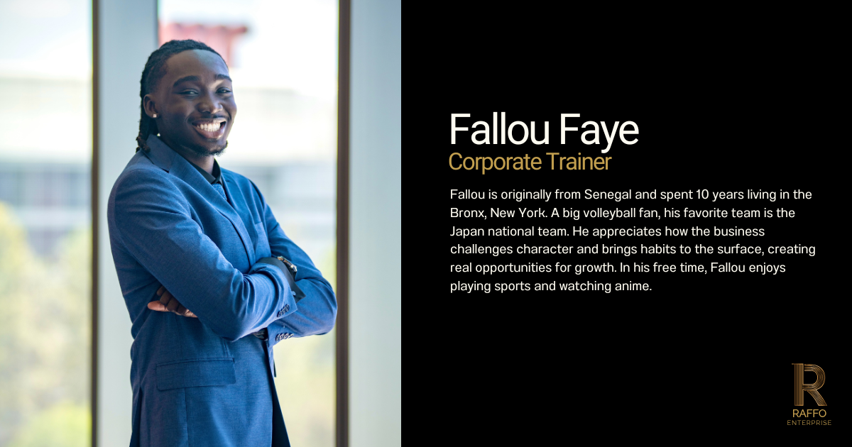 Fallou Faye - Sr. Corporate Trainer