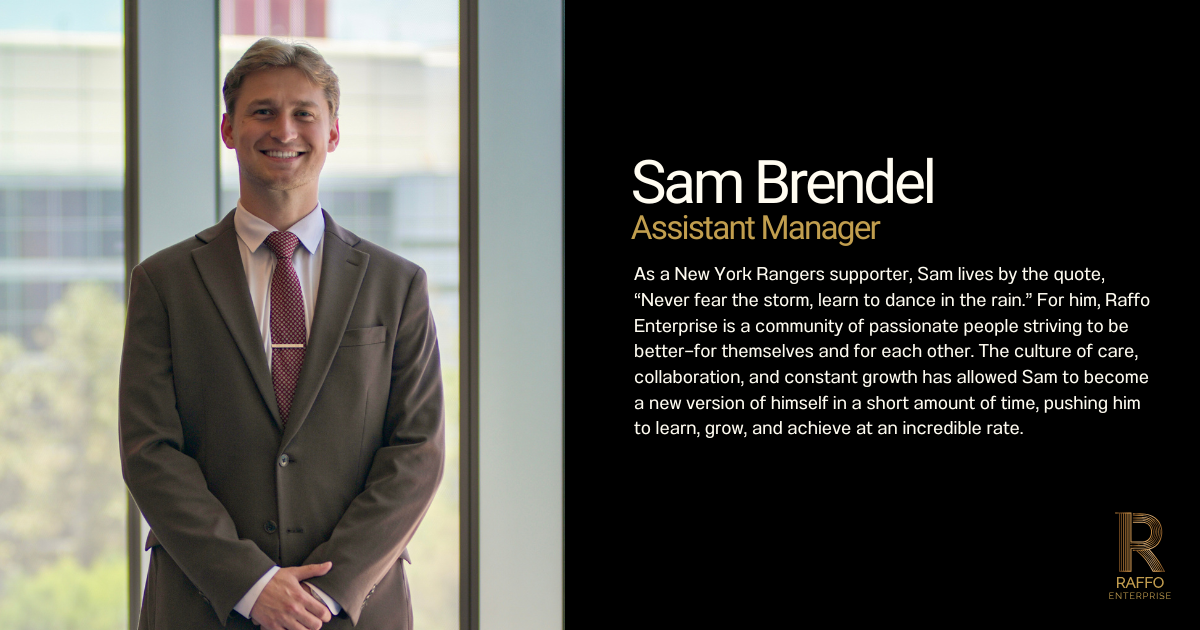 Sam Brendel - Assistant Manager