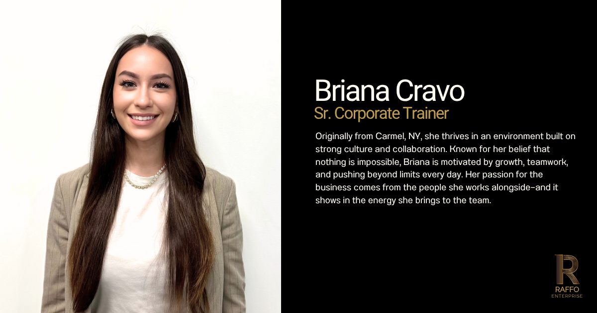 Briana Cravo - Sr. Corporate Trainer 
