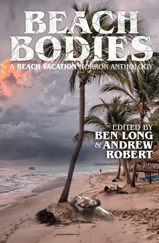Typed Alchemy creative fiction publication, Beach Bodies anthology by Black Hare Press.