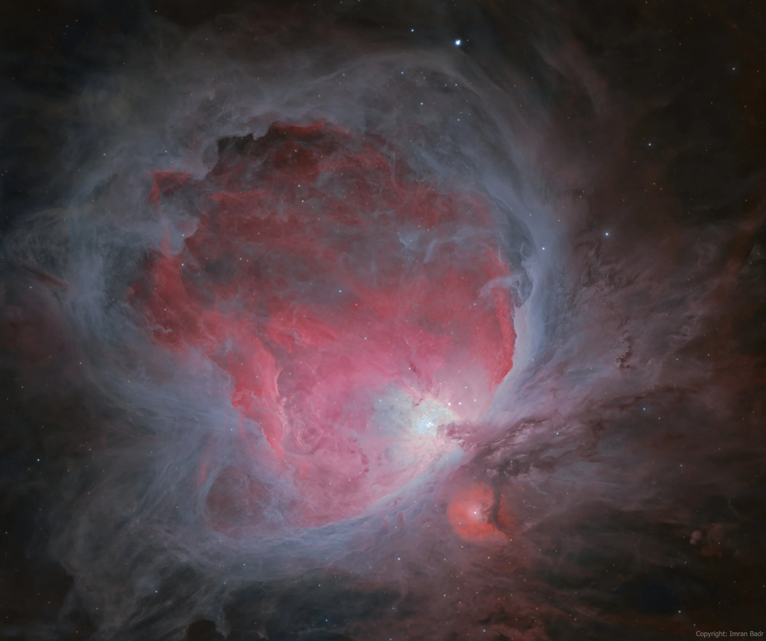Orion enbula, M42, Trapezium, Orion SHO