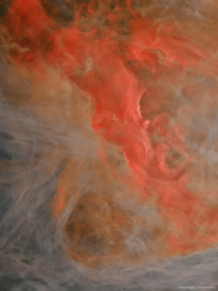 Orion Nebula M42 gases