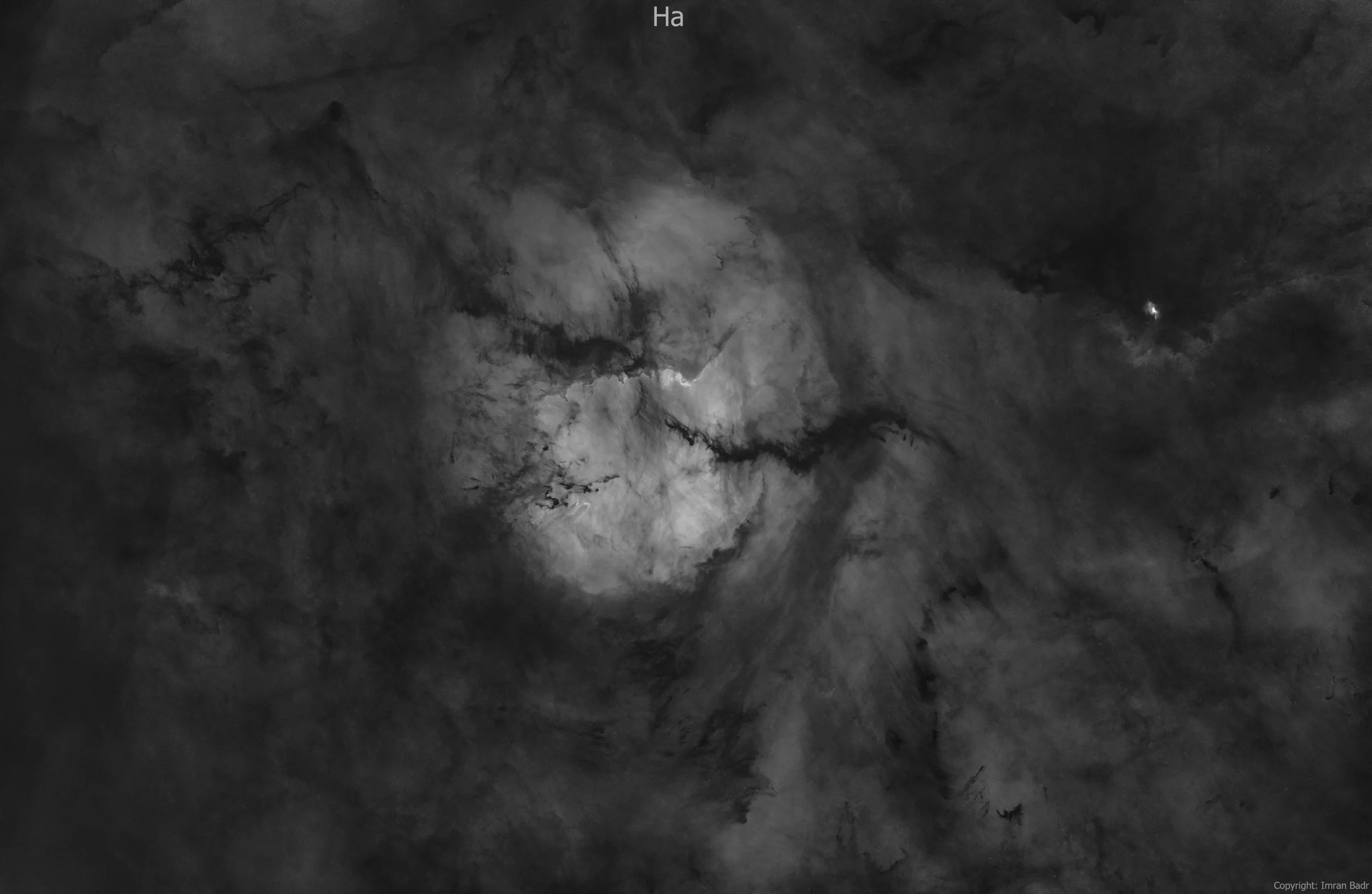 Ha of Sh2-124 in Cepheus constellation