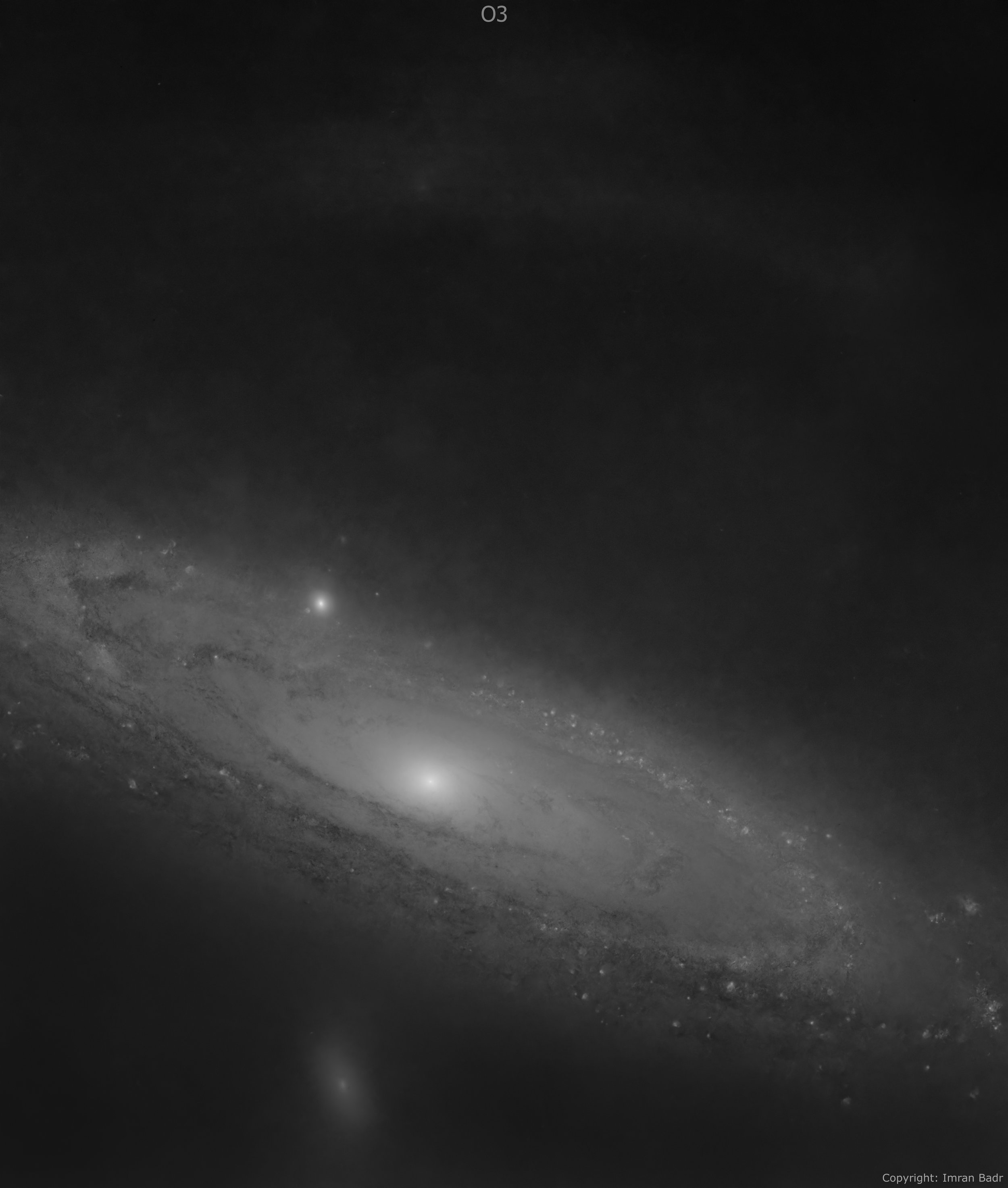 Andromeda galaxy M31  O3