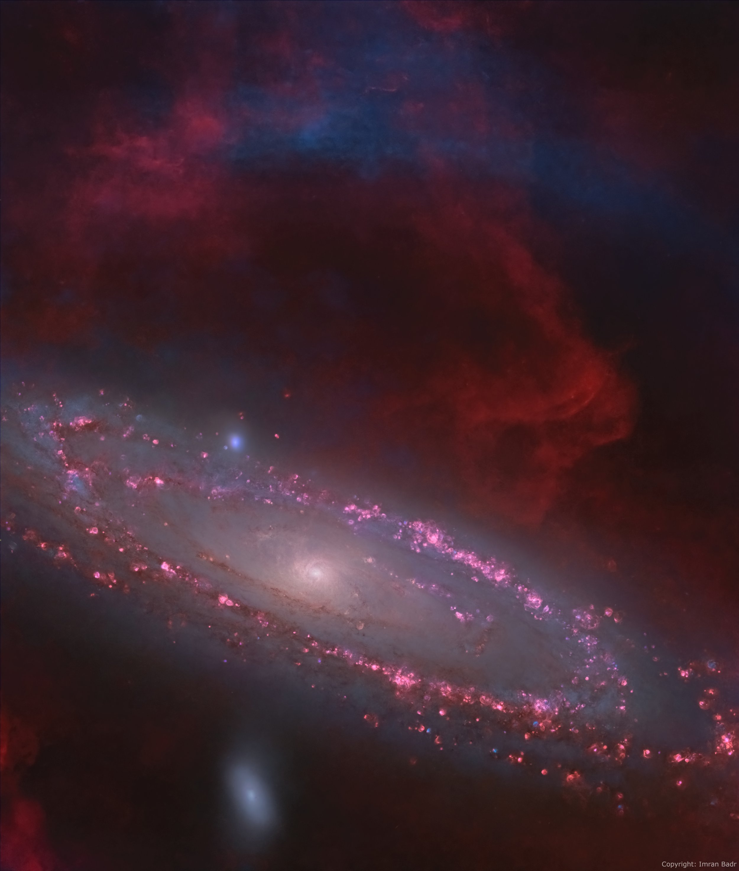 Deepest image of Andromeda galaxy M31