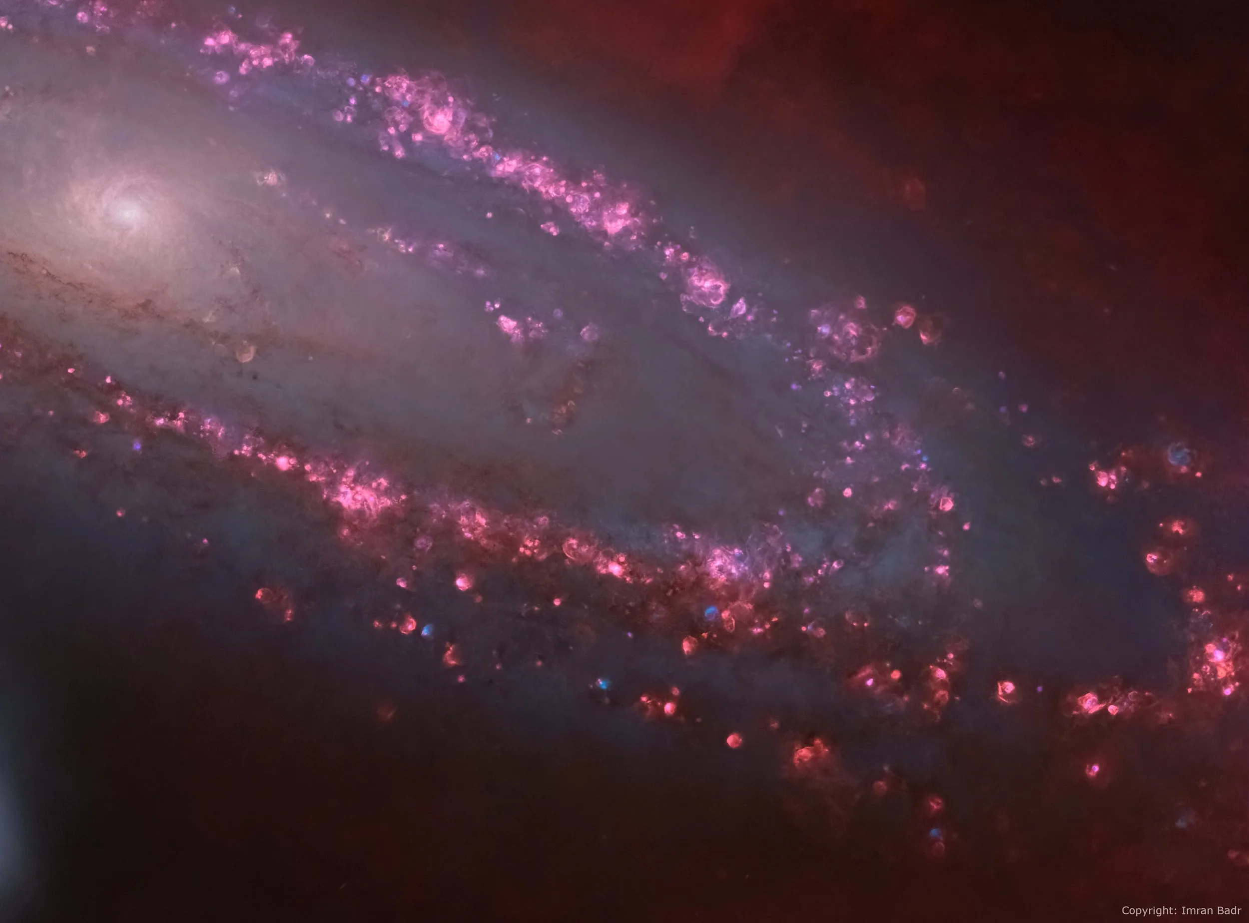 Nebulae of Andromeda galaxy M31