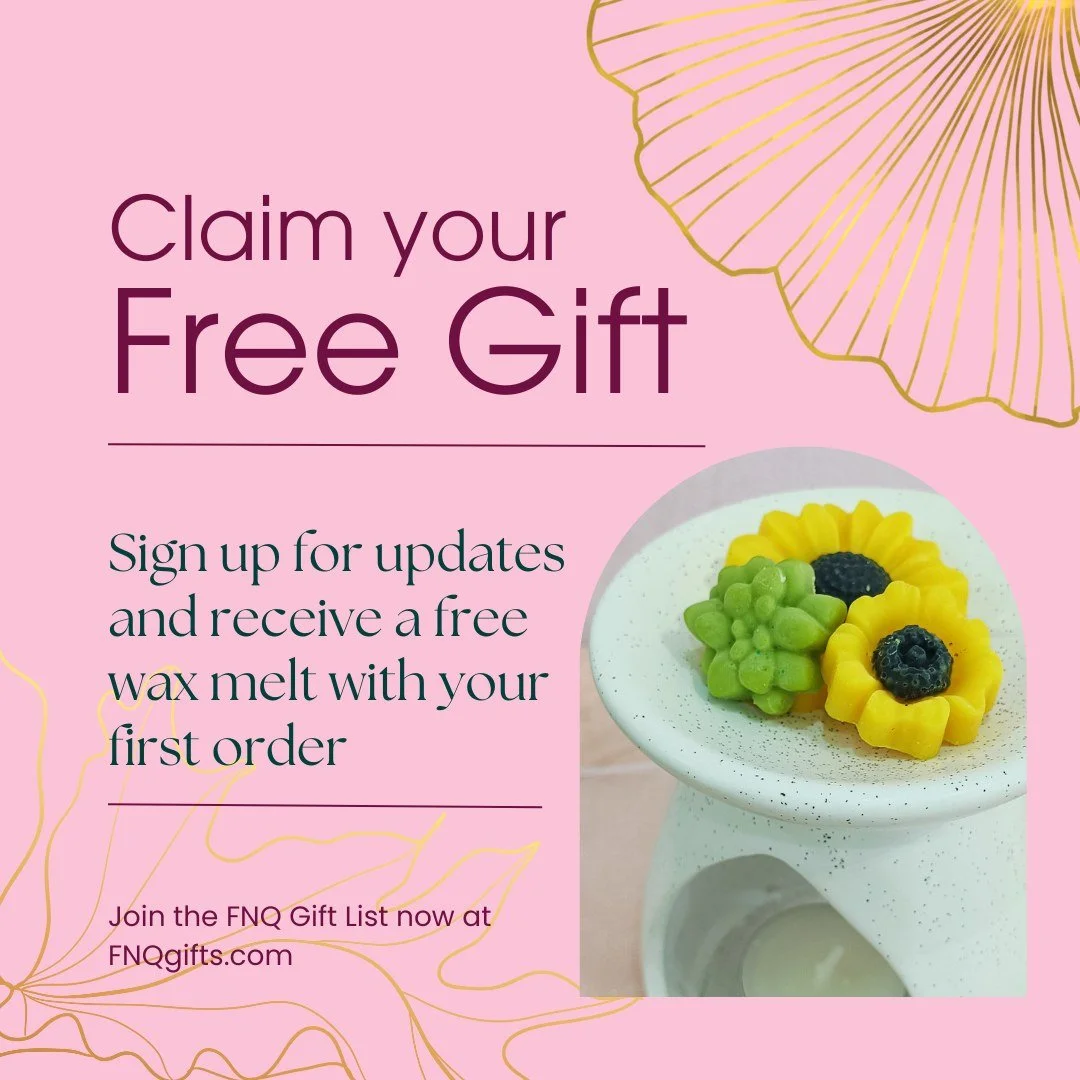 ✨ Love gifts that feel personal? ✨
Sign up for updates and we&rsquo;ll treat you to a free wax melt with your first order 🕯️💛

Because your home deserves moments of calm, scent, and a little something just for you.

Join our Gift List, stay inspire