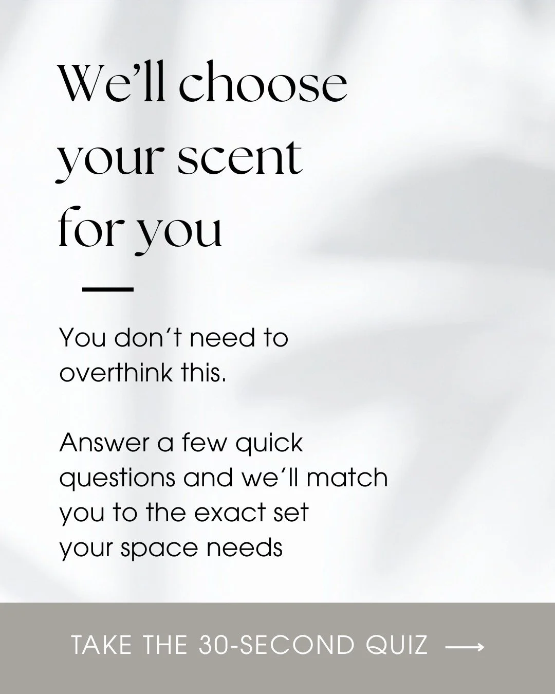We&rsquo;ll choose your scent for you ✨

No overthinking.
No endless browsing.

Just answer a few quick questions and we&rsquo;ll match you to the FNQ set that fits your mood best 🤍

Take the 30-second quiz now.  Comment QUIZ for the link.

#FNQgift