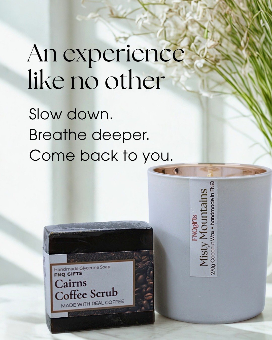 When everything feels full, fast, and a little too loud &mdash; this is your pause.

The Restorative Reset is designed to bring you back to yourself through gentle grounding and quiet comfort. Soft aromas, calming ritual, and space to simply be again