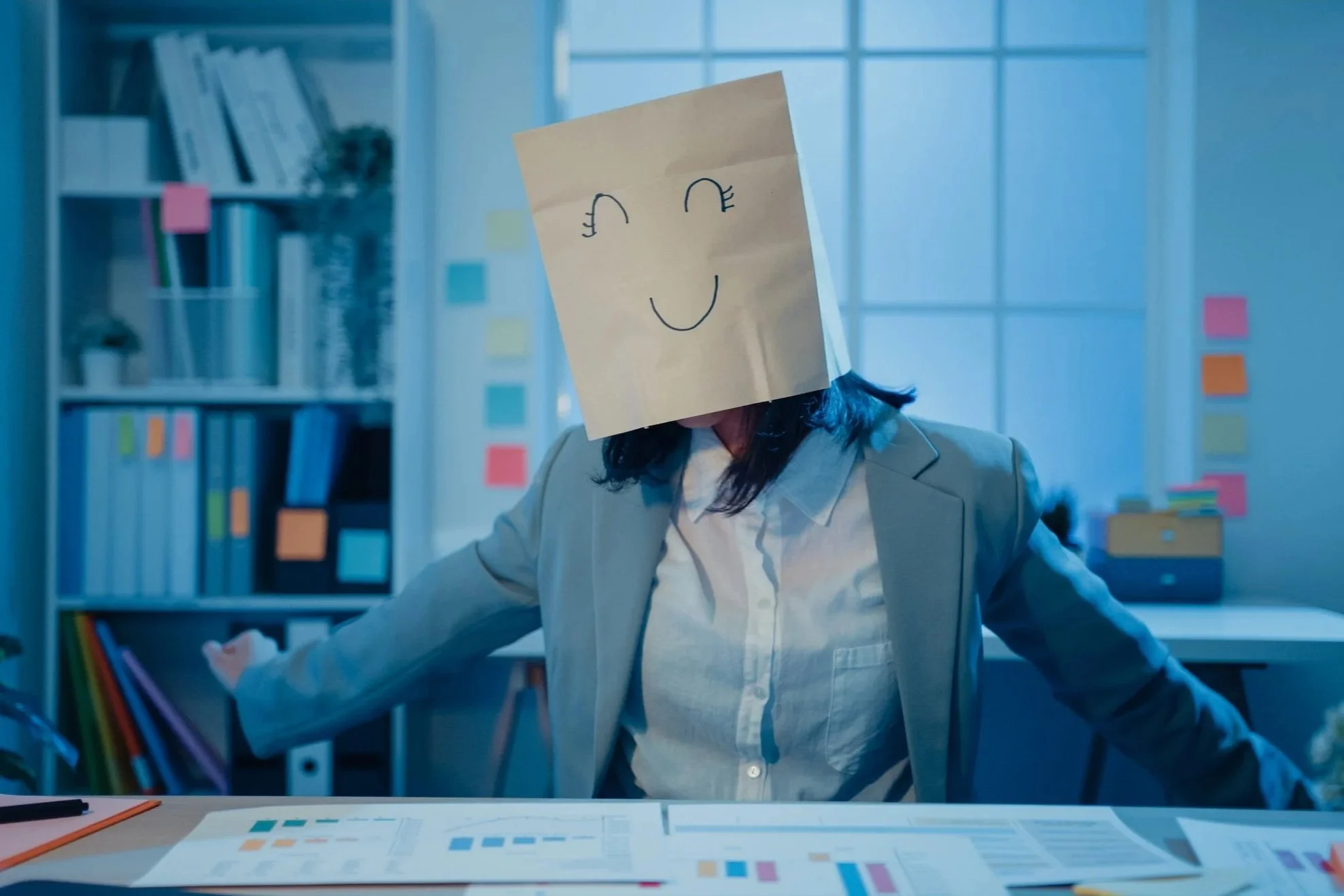 How to Stop a Hot Flush Caused by Stress at Work
