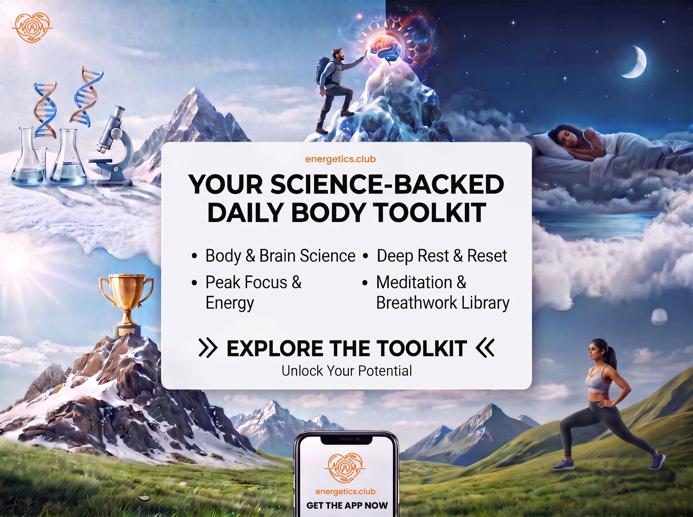 your science backed daily body toolkit energetics