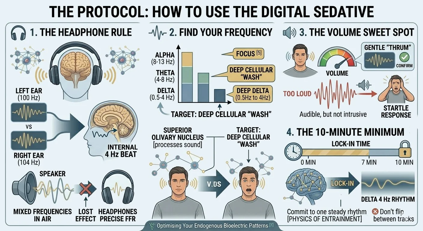 how to use binaural beats