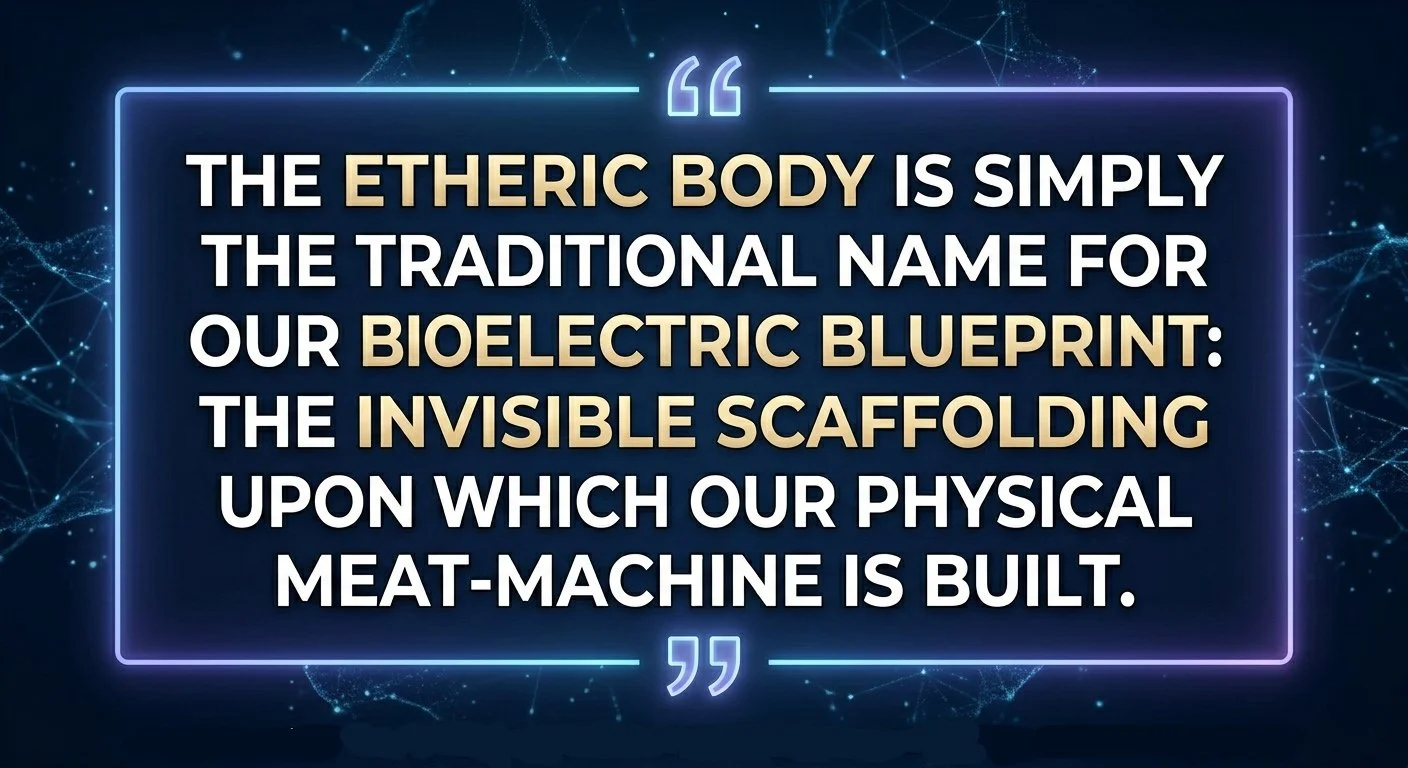 the etheric body is simply the traditional name for our electric blueprint