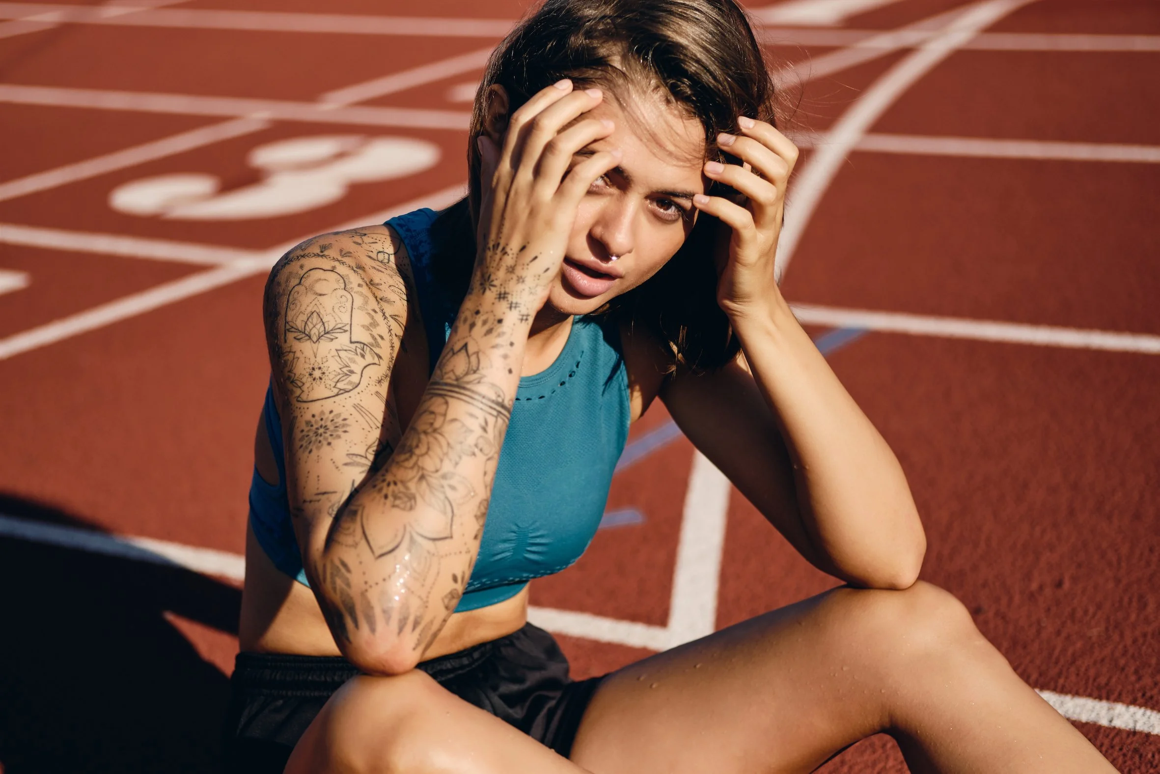 athlete needing NSDR to recover from sleep deprivation