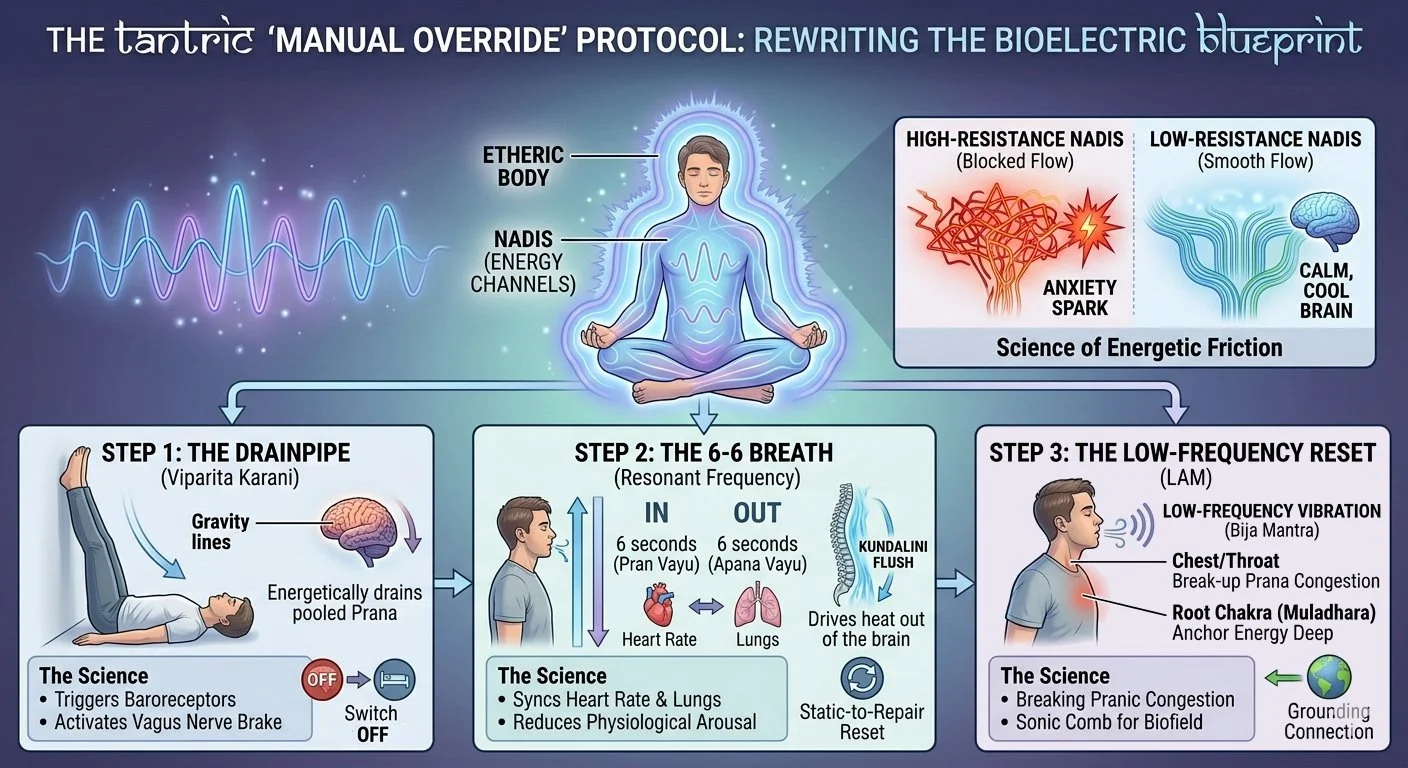 the tantric manual override protocol: rewriting the bioelectric blueprint