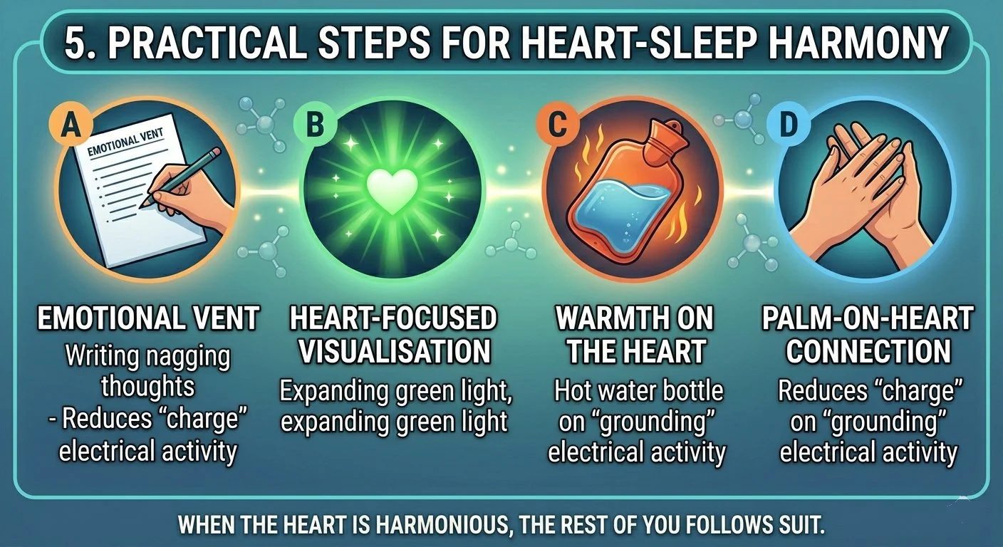 practical steps for heart sleep harmony