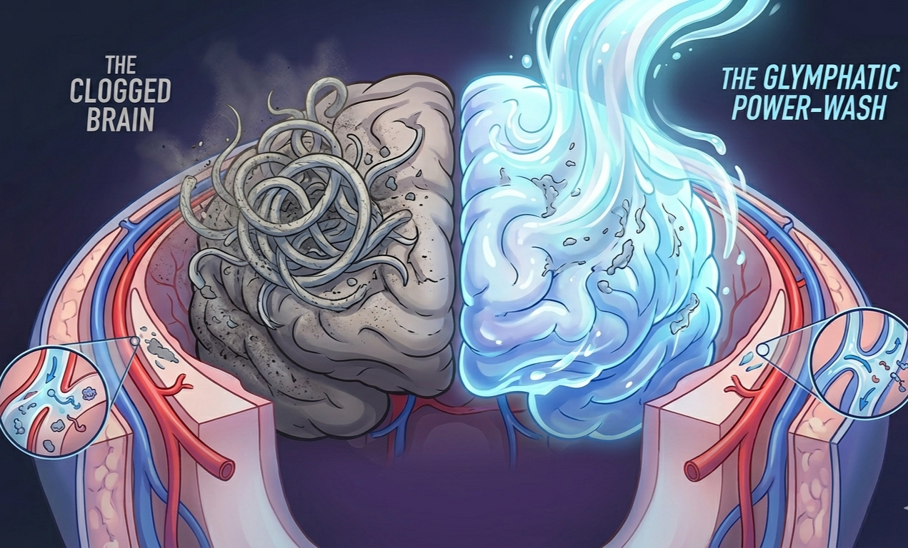 Is Your Brain Constipated? Meet the Glymphatic Power-Wash.