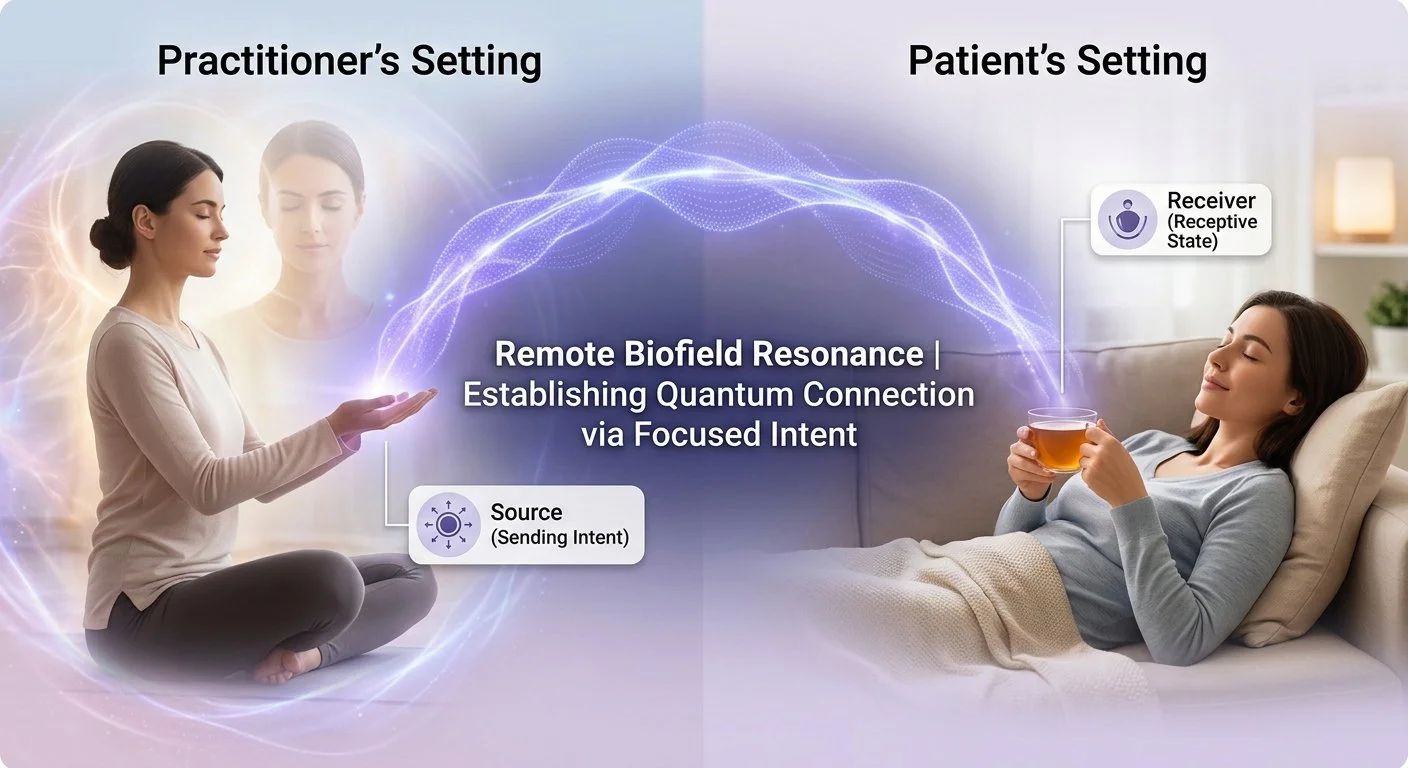 distant reiki healing diagram
