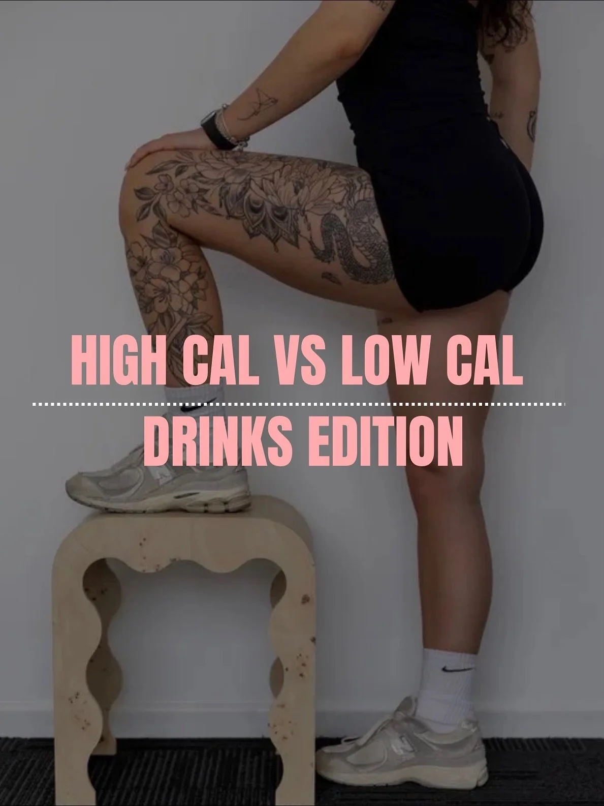 I get it! some drinks just hit different 😋 

But remember, they&rsquo;re often packed with sneaky, unwanted calories! 🫣
Check out my cheat sheet before your next shop x