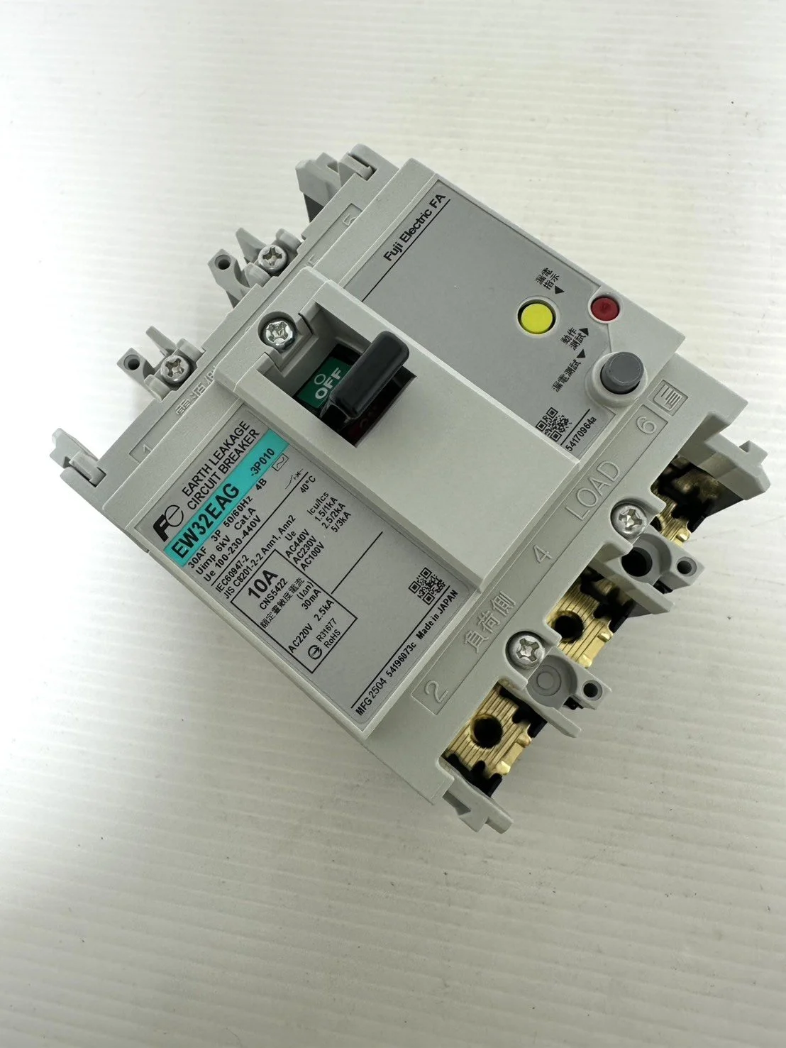 富士  FUJI   漏電斷路器   EW32EAG  3P  10A