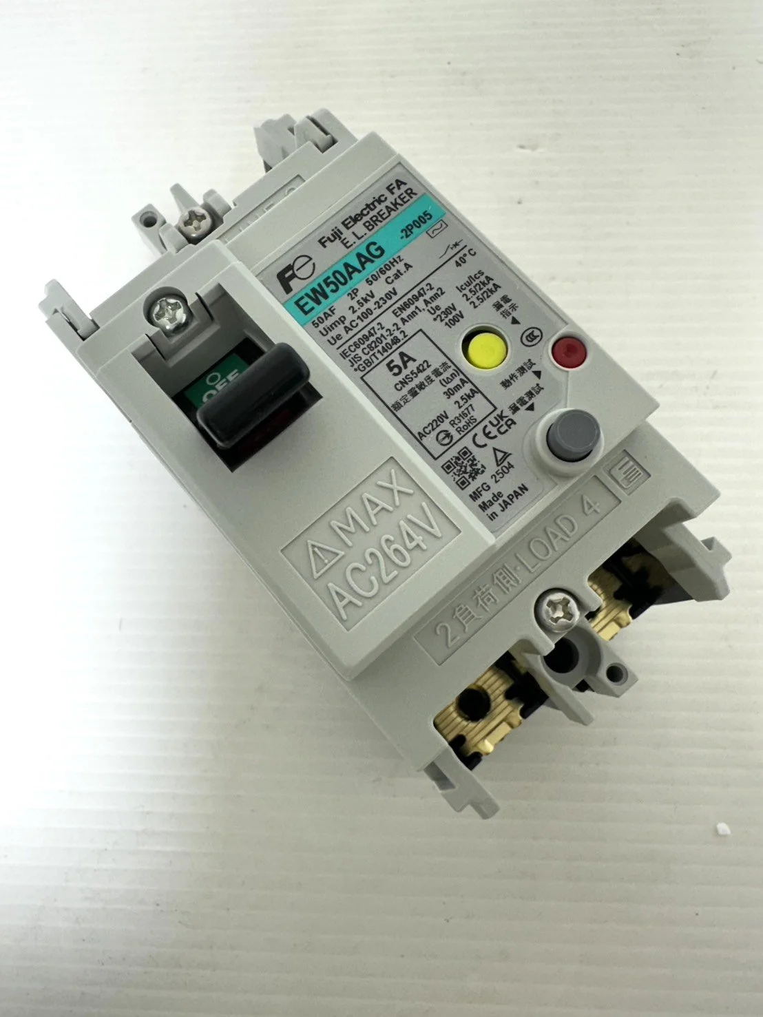富士  FUJI   漏電斷路器   EW50AAG  2P  5A