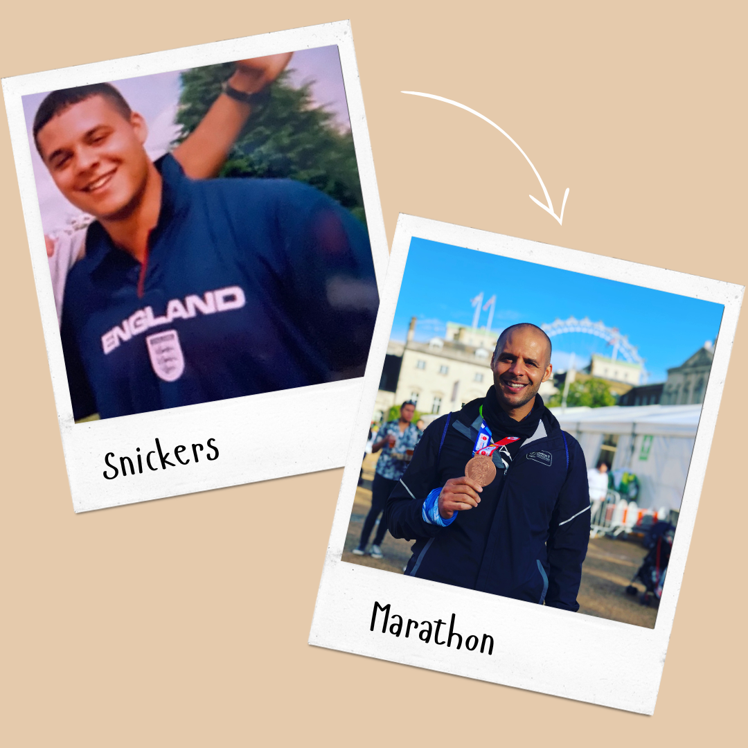 Before and after weight loss