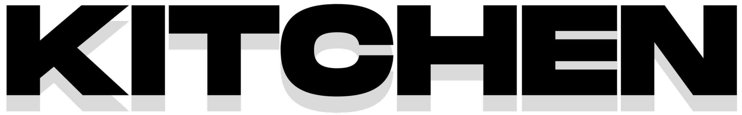 Text reading 'SILICON' in a stylized font with black background and gray letters.