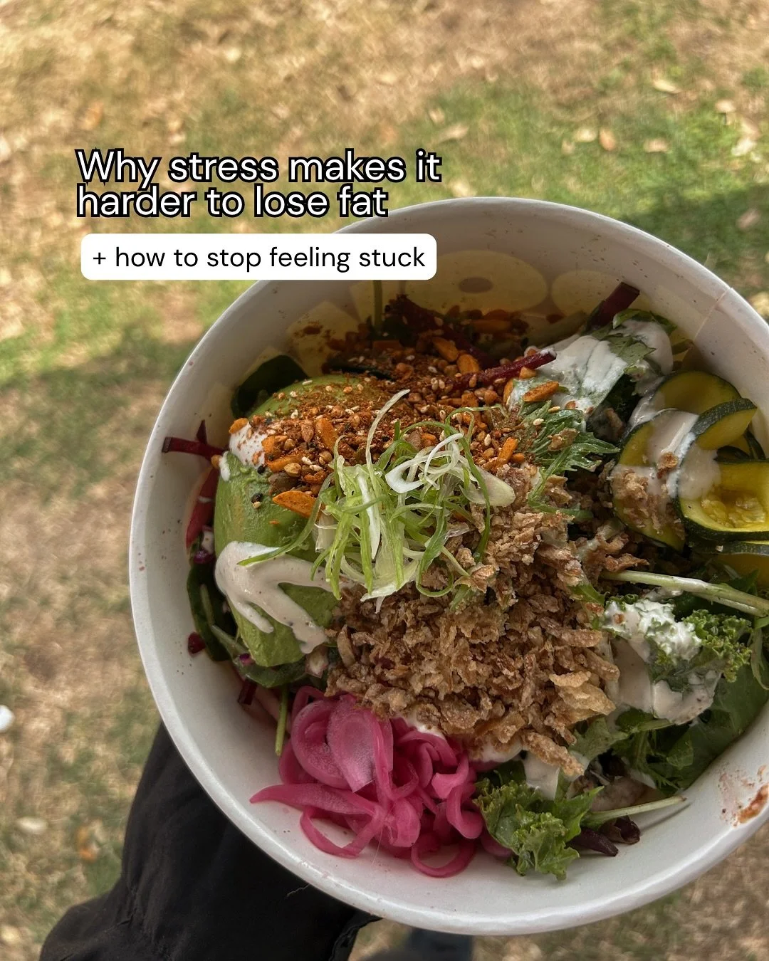 Is stress messing with your fat loss goals? 

The cortisol trends are still going strong, and while managing stress doesn&rsquo;t replace the need for a calorie deficit, it can make fat loss easier and way more sustainable.

When your body feels calm