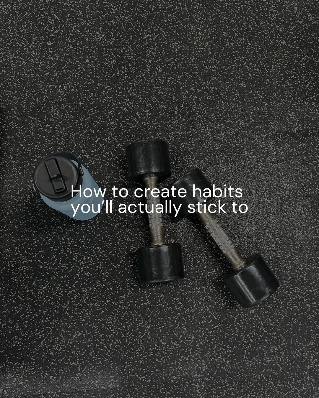 It&rsquo;s so easy to get carried away with new habits and goals, but research shows that keeping it simple (and specific) is the key to success💡🧨

Instead of overwhelming yourself with a long list of habits you want to add into your routine, start
