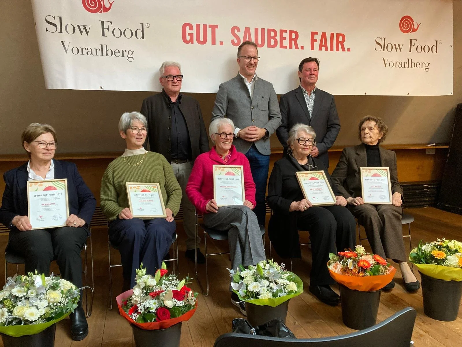 Preisverleihung “Slow-Food-Preis Vorarlberg 2025“